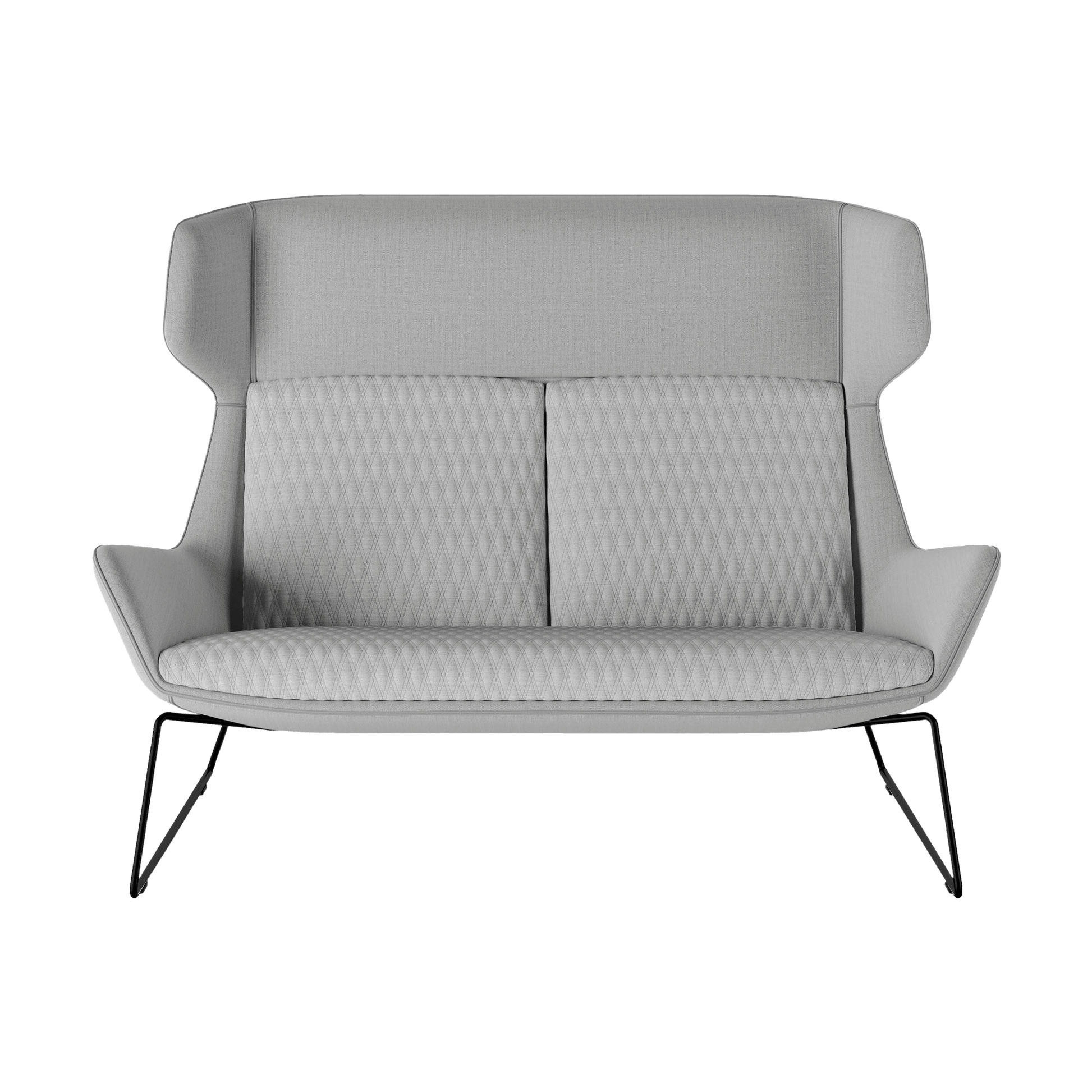 Aquila Two Seater High Back Office Lounge