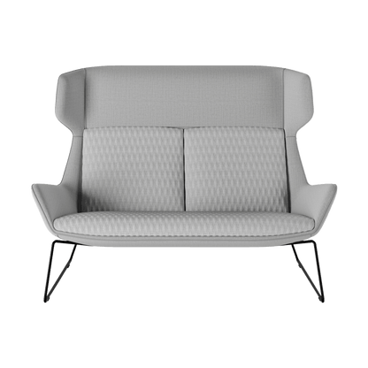 Aquila Two Seater High Back Office Lounge