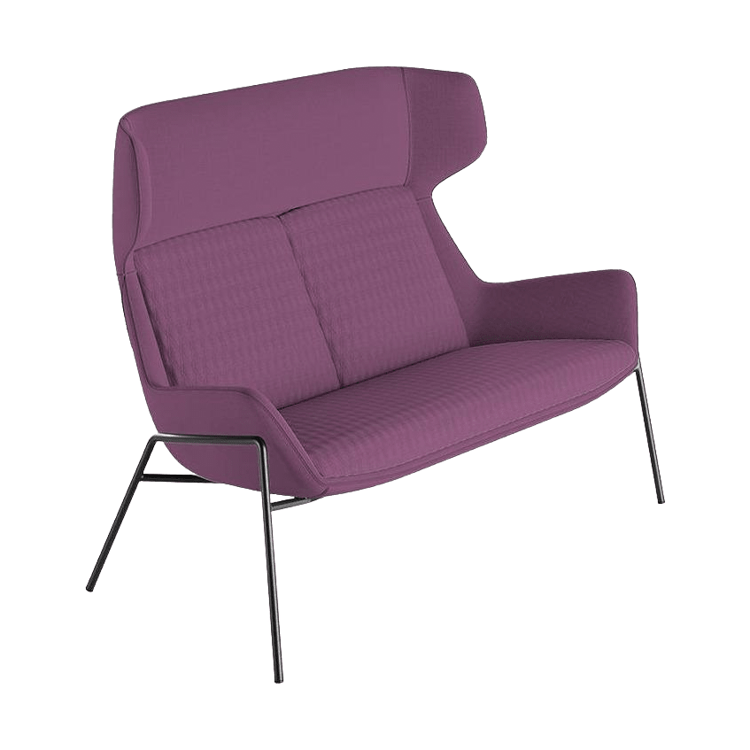 Aquila Two Seater High Back Office Lounge