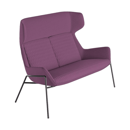 Aquila Two Seater High Back Office Lounge