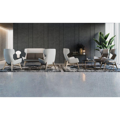 Aquila Two Seater High Back Office Lounge
