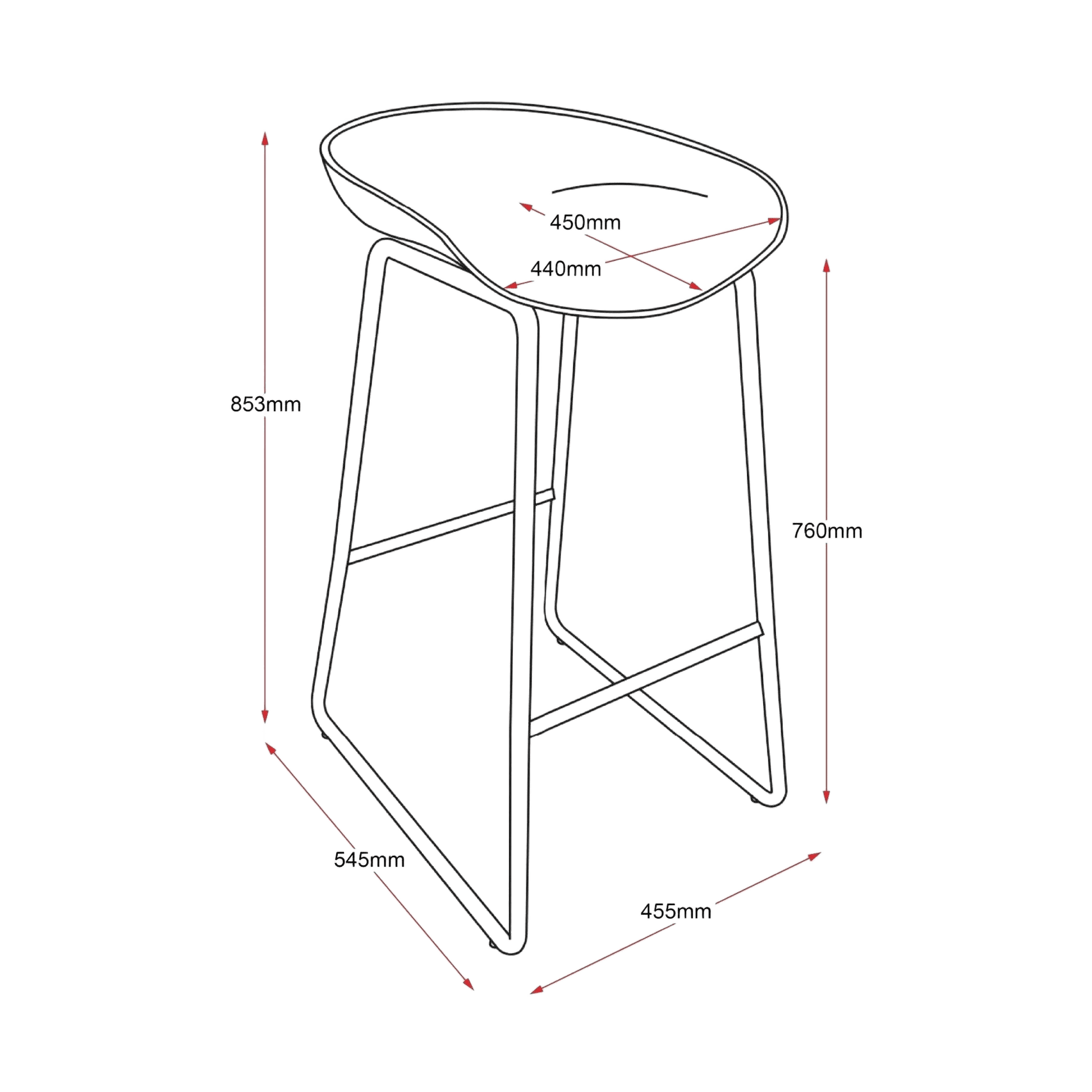 Aries Bar Stool