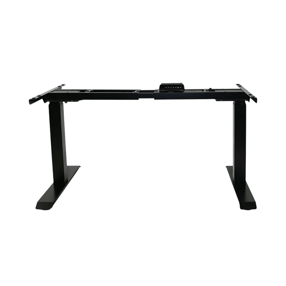 Arise Basix 3 Adjustable Rectangular Desk Frame White