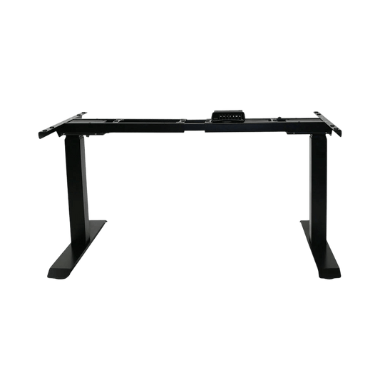 Arise Basix 3 Adjustable Rectangular Desk Frame White