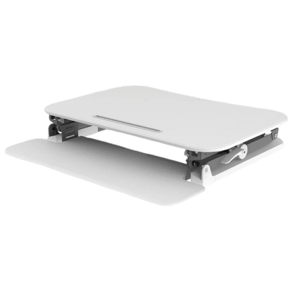 Arise Deskalator Desk Riser with Anti Fatigue Mat Black 680x590