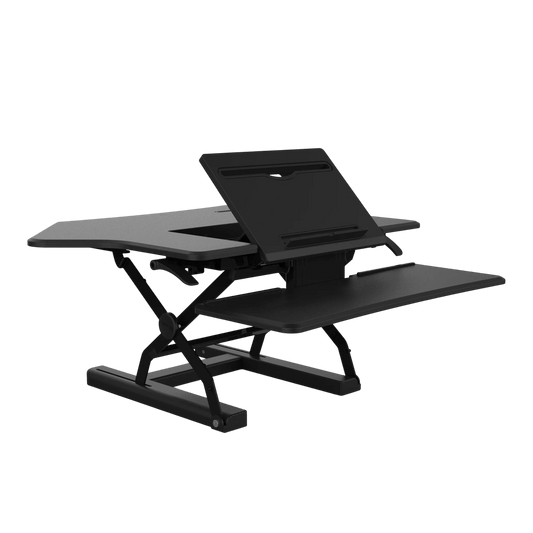 Arise Ergolater Corner Desk Riser with Keyboard Platform