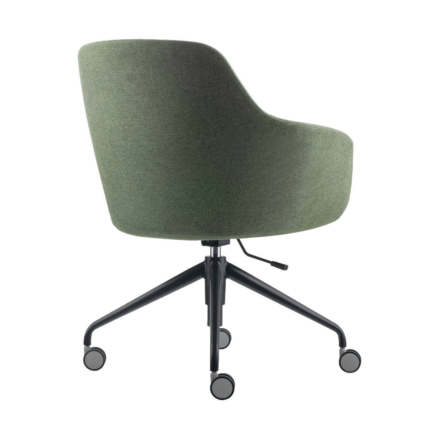 Aspen 4 Star Caster Tub Chair Grey (Light Fabric)
