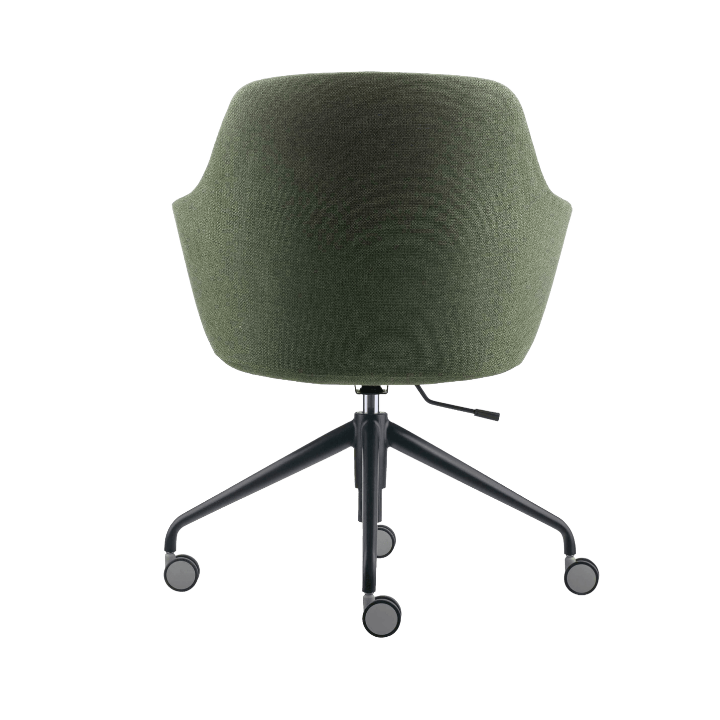 Aspen 4 Star Caster Tub Chair Grey (Light Fabric)