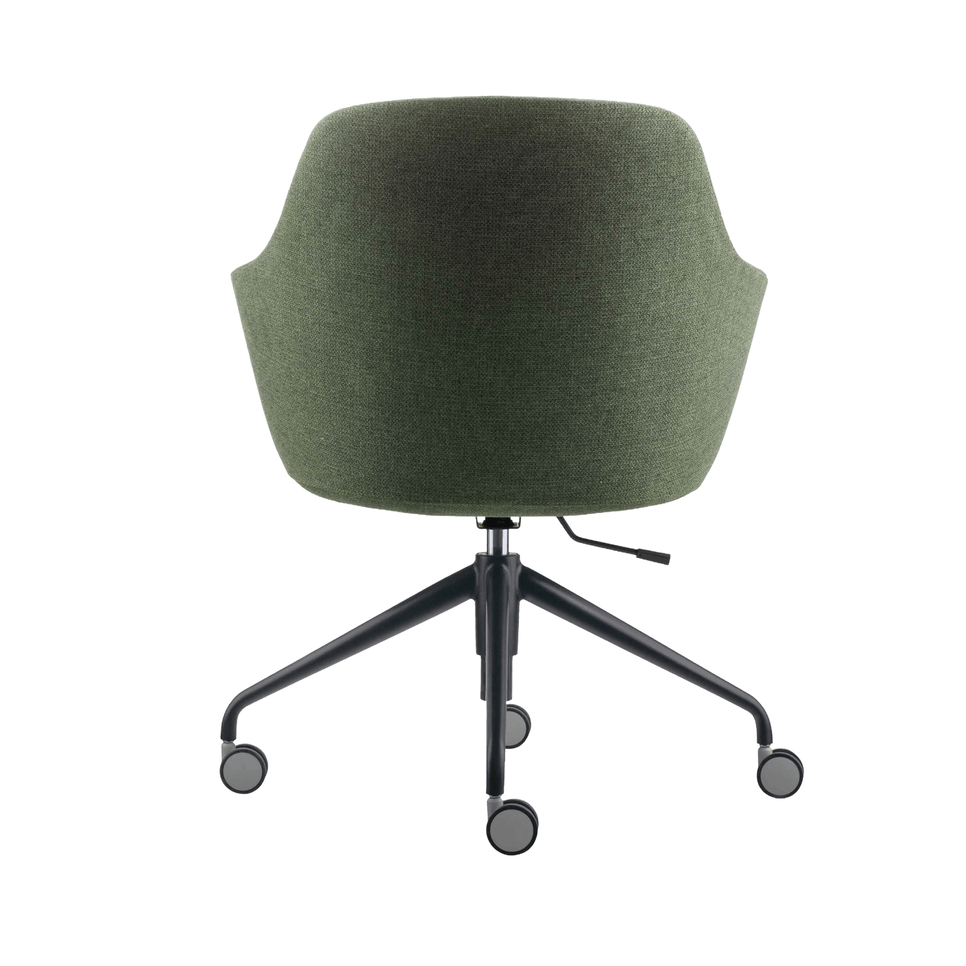 Aspen 4 Star Caster Tub Chair Grey (Light Fabric)