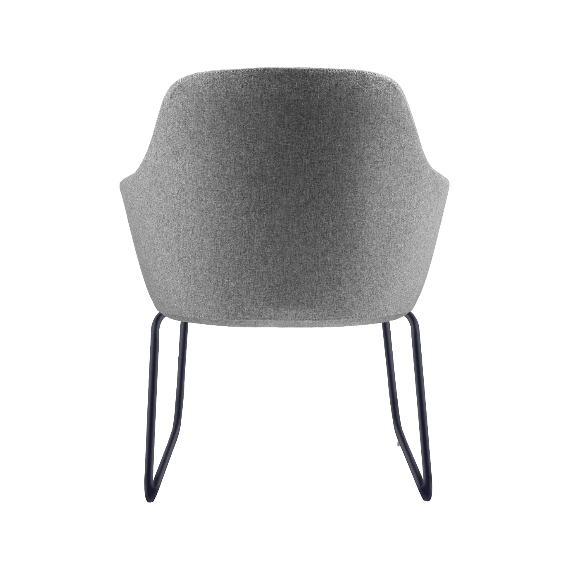 Aspen Sled Tub Chair Green (Olive Fabric)