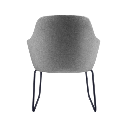 Aspen Sled Tub Chair Green (Olive Fabric)