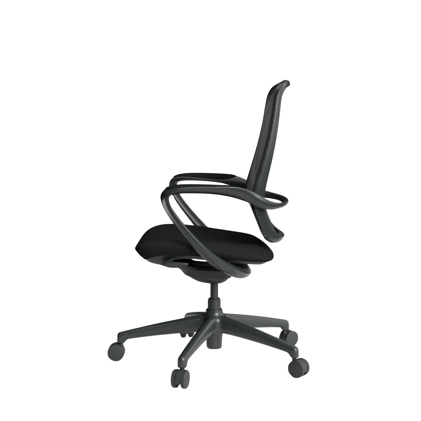 Astral Black Ergonomic Meeting Chair