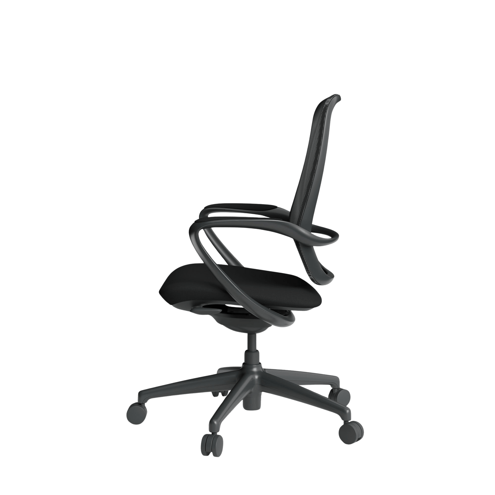 Astral Black Ergonomic Meeting Chair