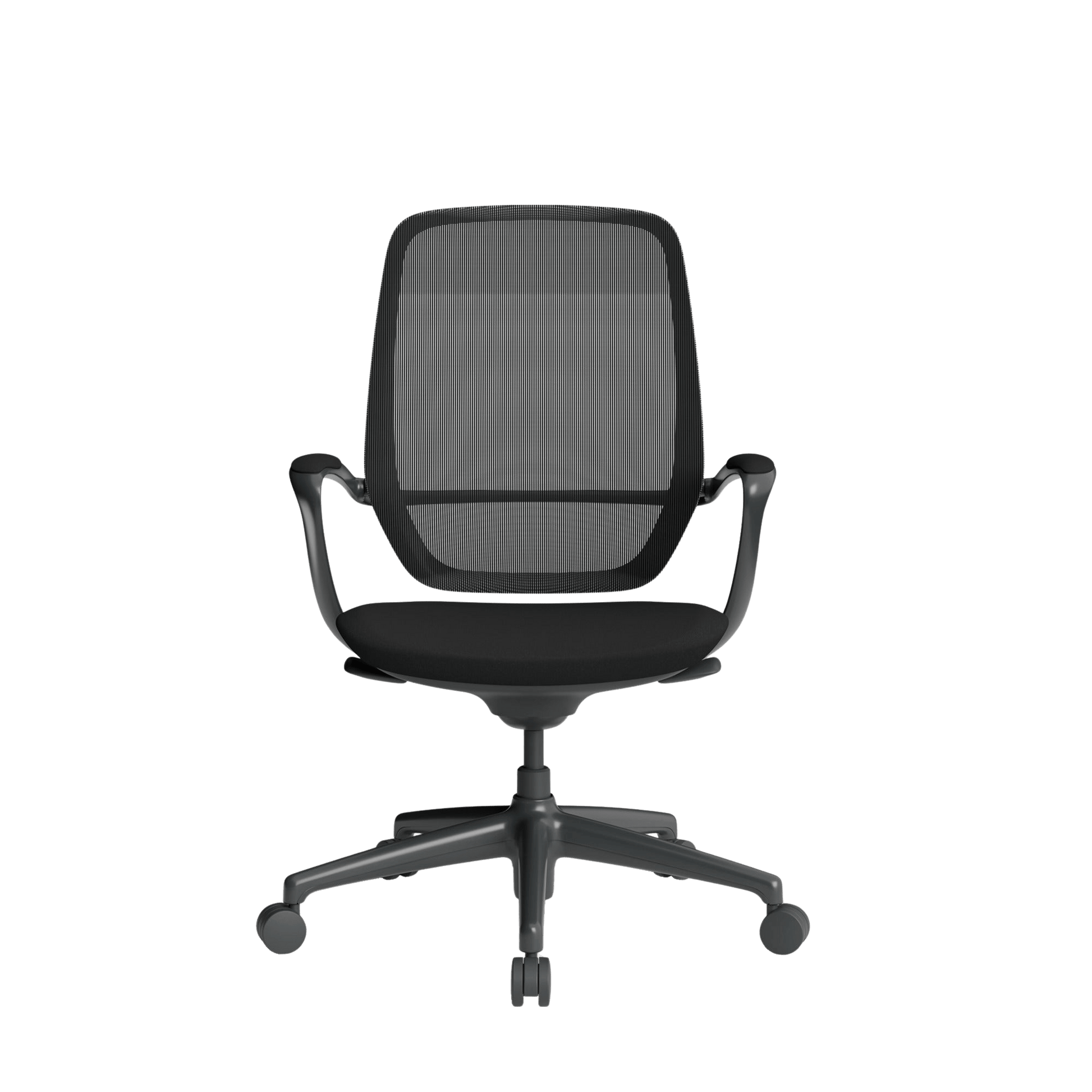 Astral Black Ergonomic Meeting Chair