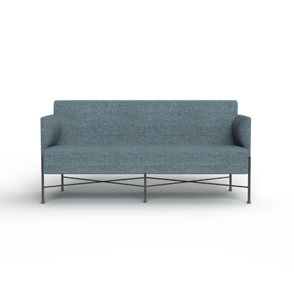 Avalon 2 Seater Sofa Lounge Blue (Vico Ocean)