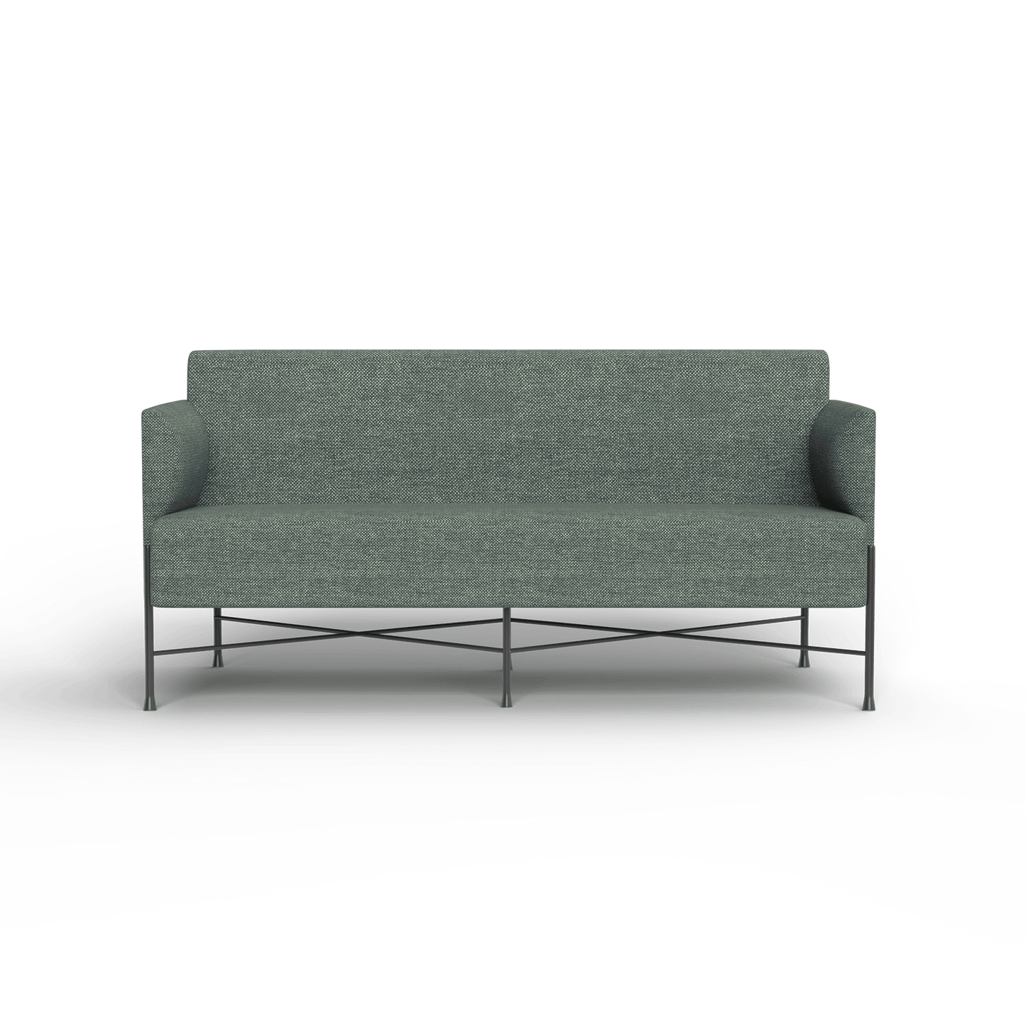 Avalon 2 Seater Sofa Lounge Green (Vico Sage)
