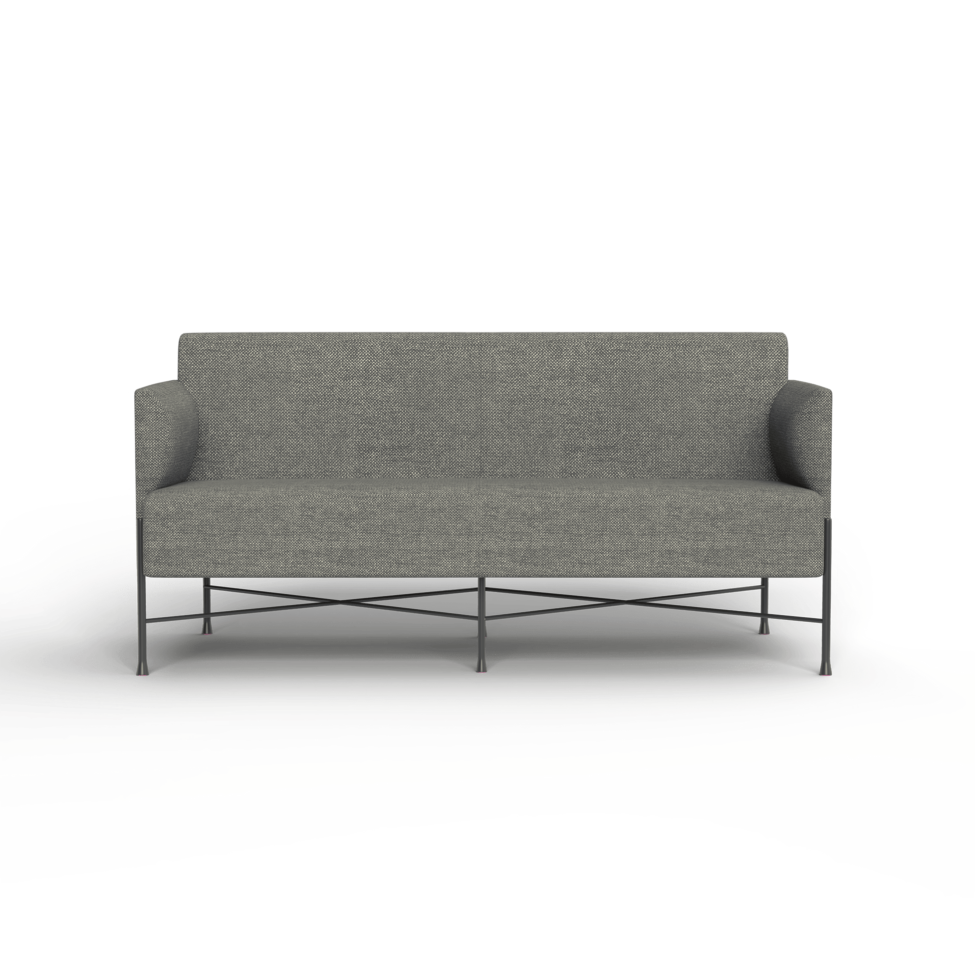 Avalon 2 Seater Sofa Lounge Grey Vico (024)