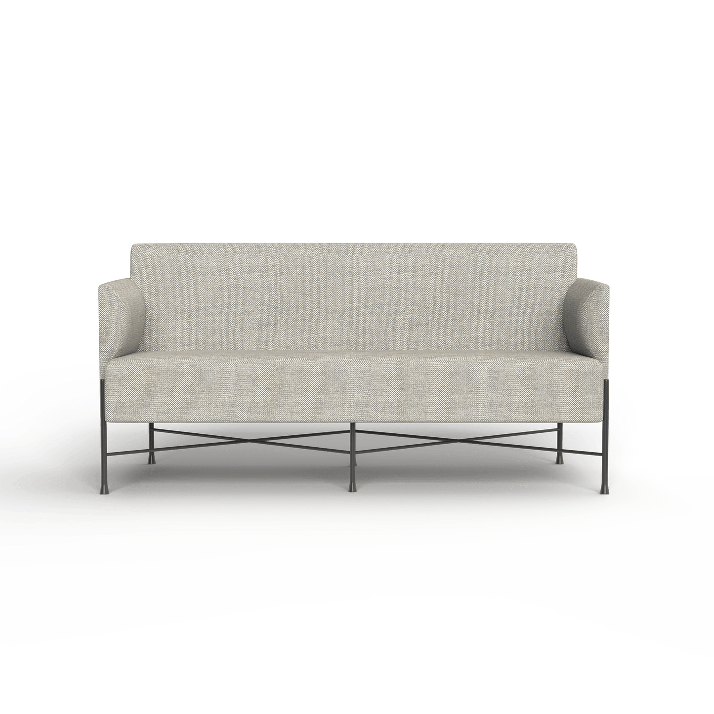 Avalon 2 Seater Sofa Lounge Grey (Vico Dusty)