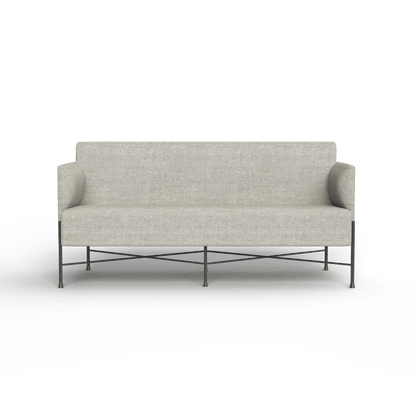 Avalon 2 Seater Sofa Lounge Grey (Vico Dusty)