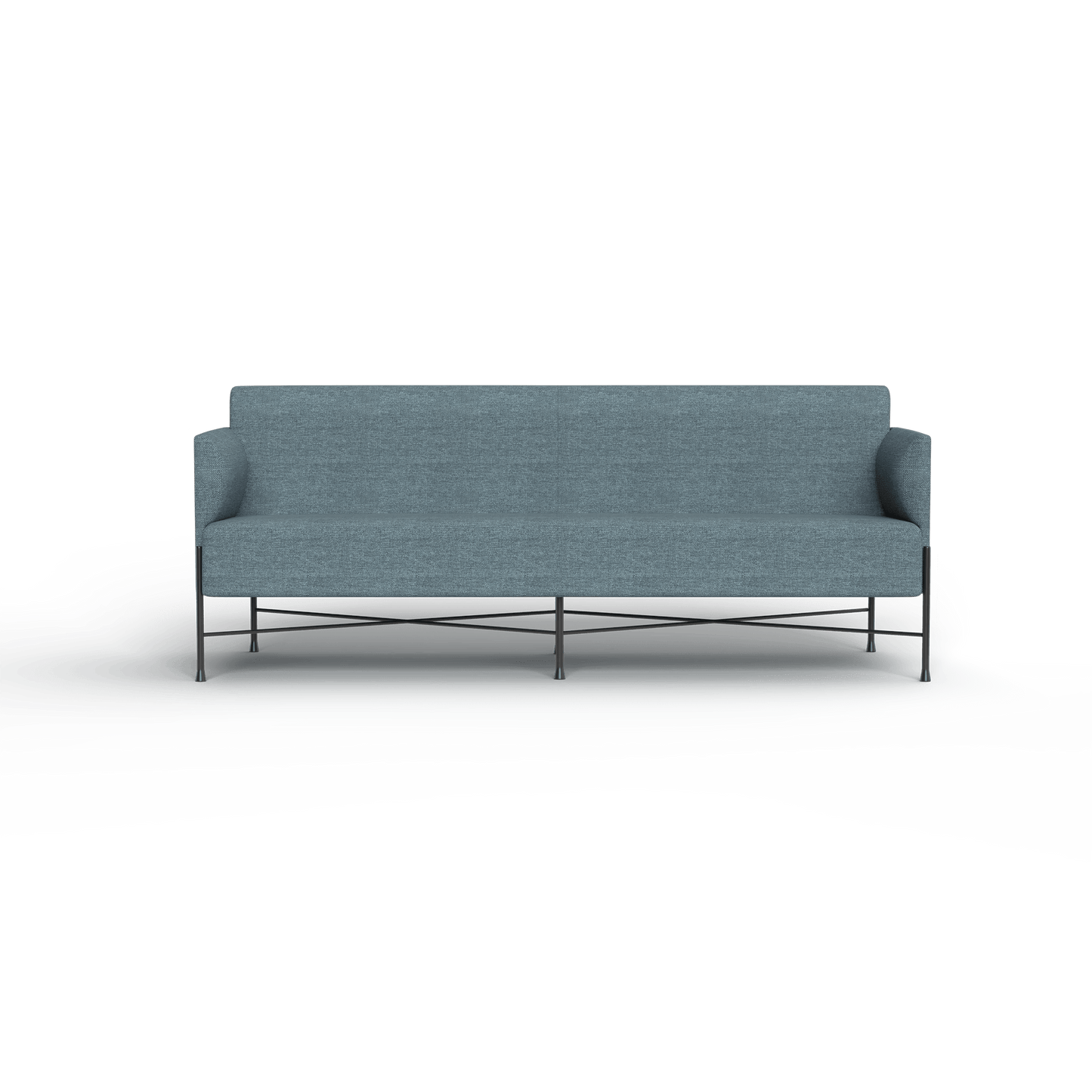 Avalon 3 Seater Sofa Lounge Blue (Vico Ocean)