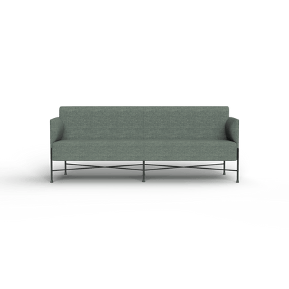 Avalon 3 Seater Sofa Lounge Green (Vico Sage)