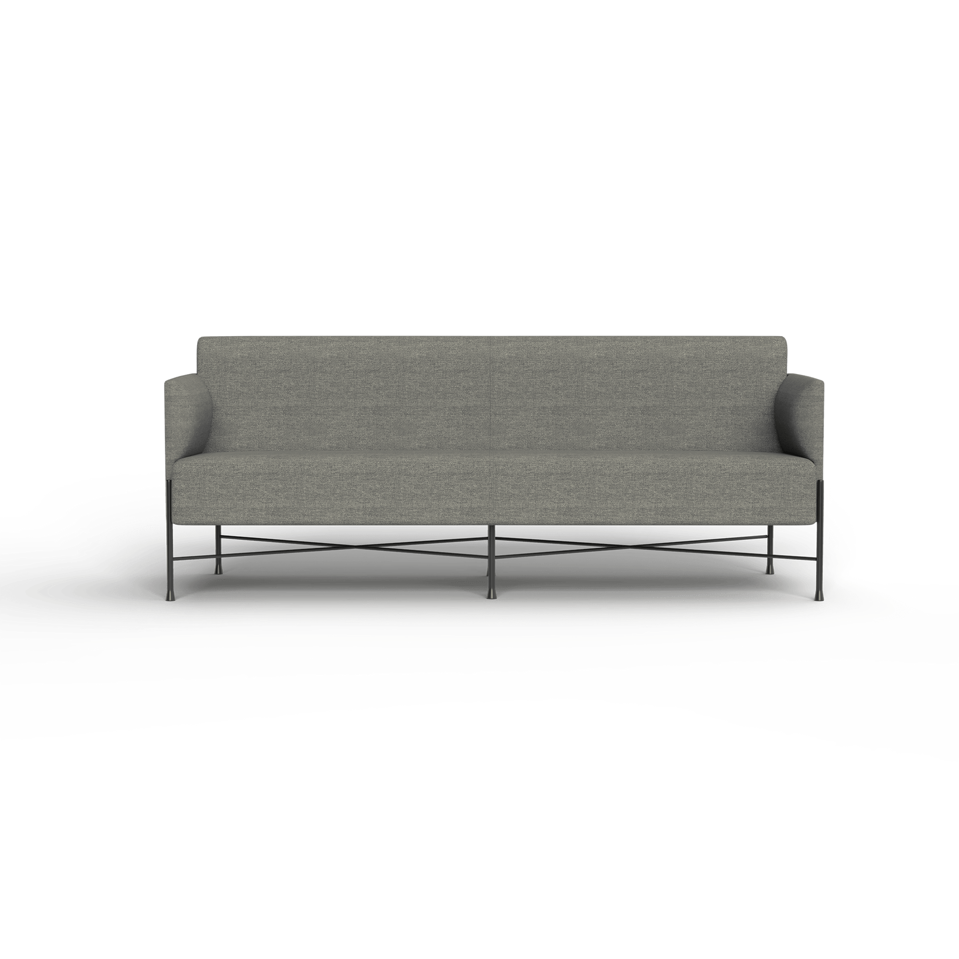 Avalon 3 Seater Sofa Lounge Grey Vico (024)