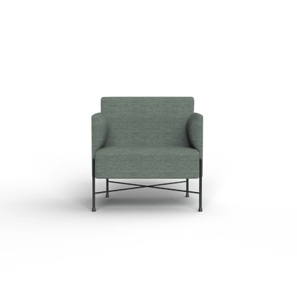 Avalon Single Arm Chair Green (Vico Sage)