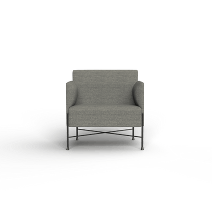 Avalon Single Arm Chair Grey Vico (024)