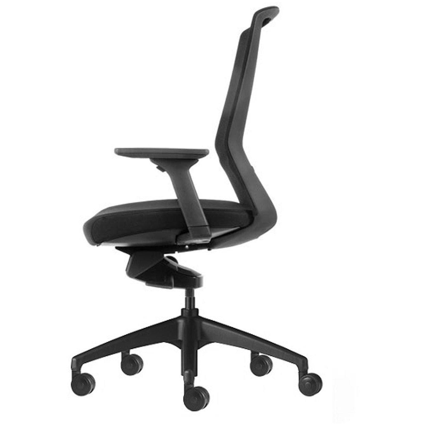 Aveya Black Ergonomic Office Chair Quick Ship - Office Furniture Company 