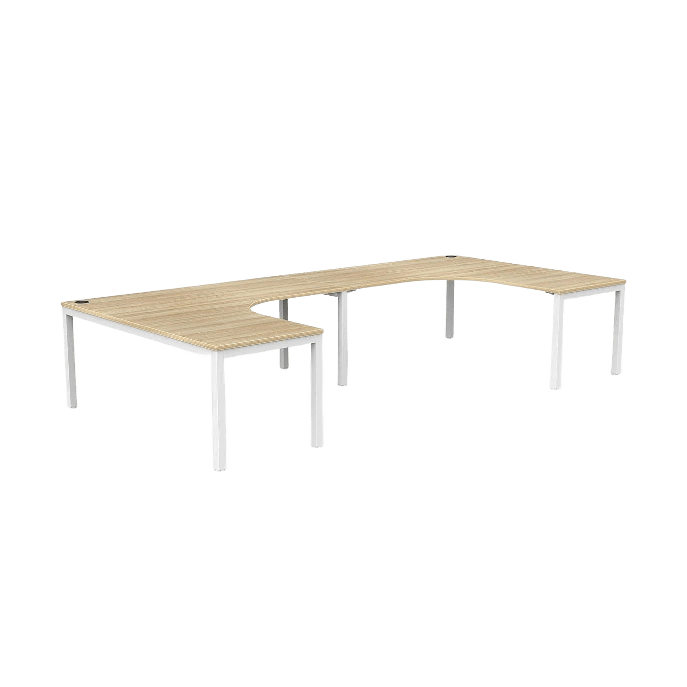 Axis 2 Persons Corner Workstation 1 - Office Furniture Company