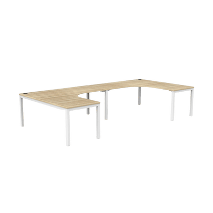 Axis 2 Persons Corner Workstation 1 - Office Furniture Company