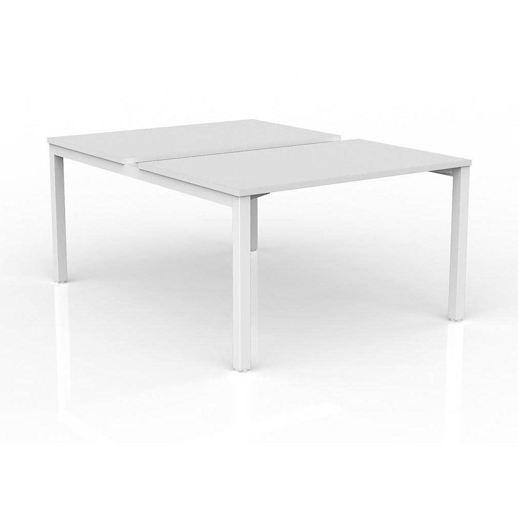 Axis 2 - User Double Sided Workstation 1800x800 (S) White Powdercoat White