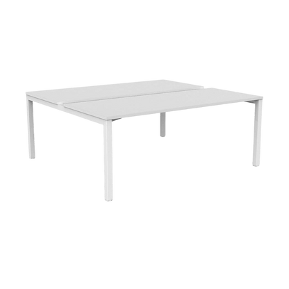 Axis 2 - User Double Sided Workstation 1600x600 White Powdercoat White