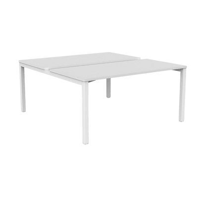 Axis 2 - User Double Sided Workstation 1800x600 Black Powdercoat White