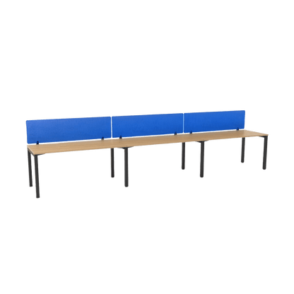 Axis 3 User Single Sided Workstation with AcoustiQ Screens - 2