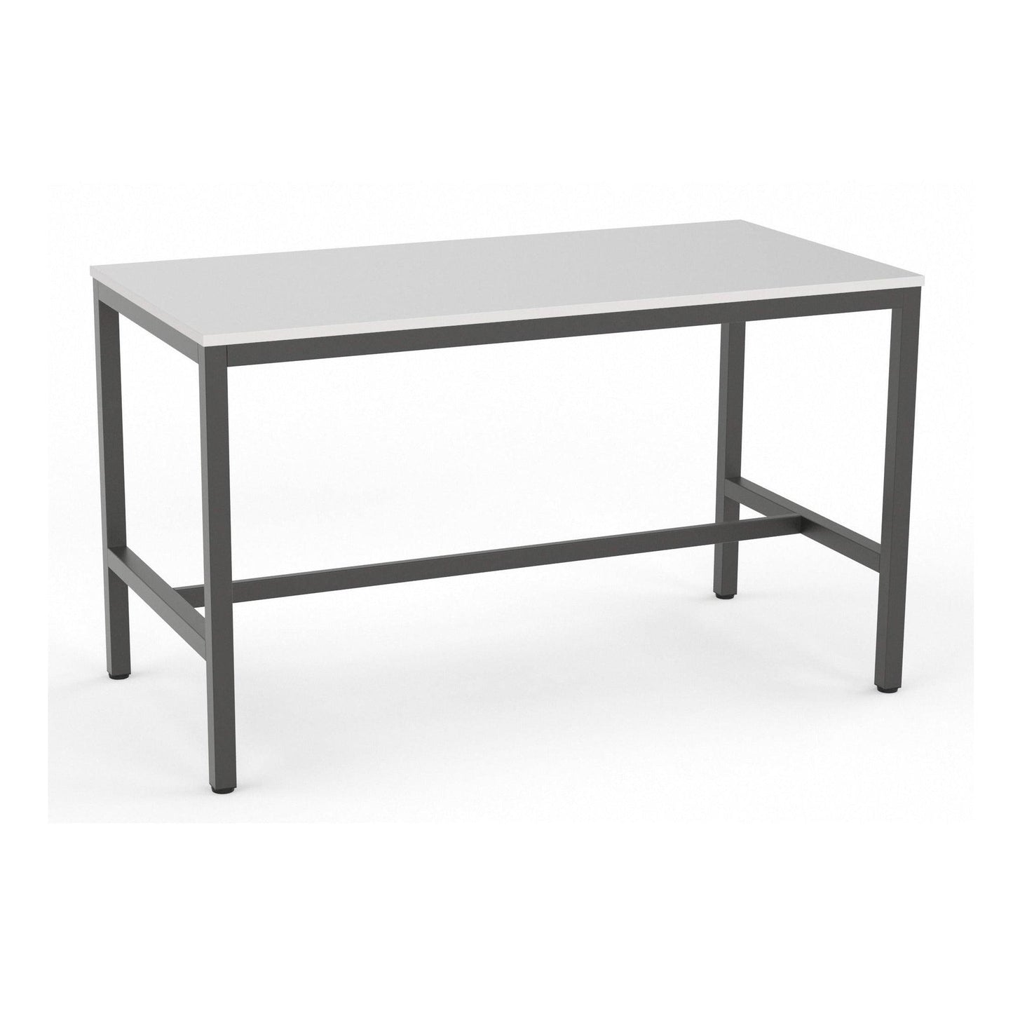 Axis Bar Leaner 1200x750 Black Powdercoat White