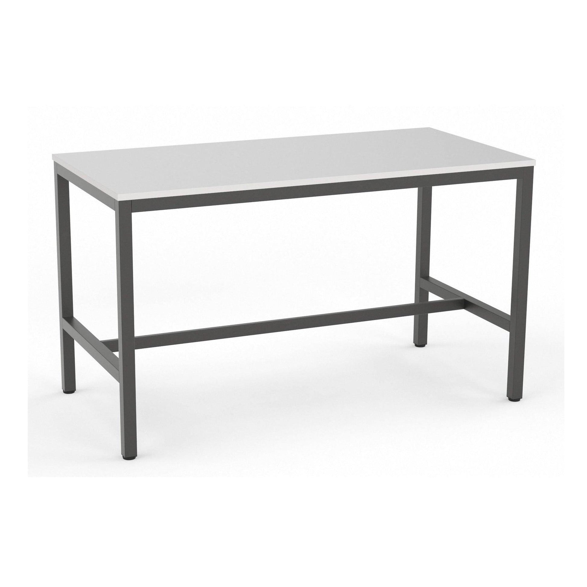 Axis Bar Leaner 1200x750 Black Powdercoat White