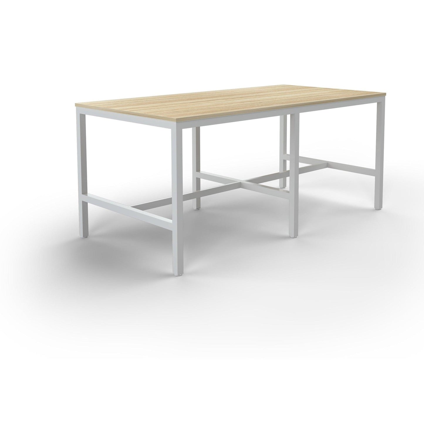 Axis Bar Leaner 1200x750 White Powdercoat White