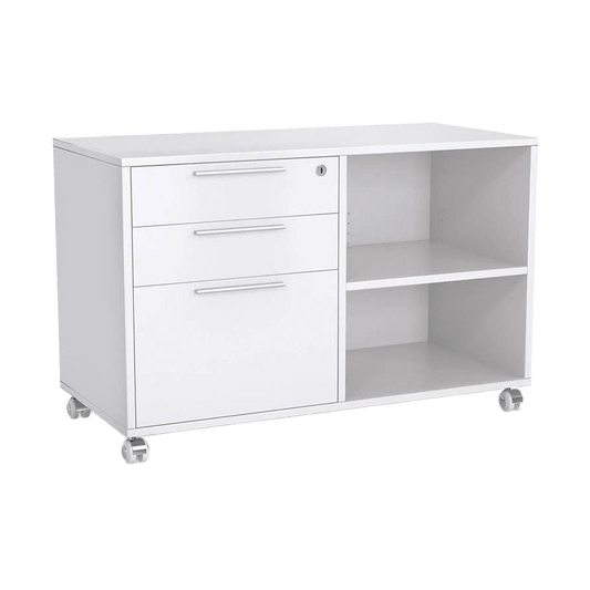 Axis Mobile Drawer / Bookcase Caddy Pedestal Left Hand Side - Office Furniture Company
