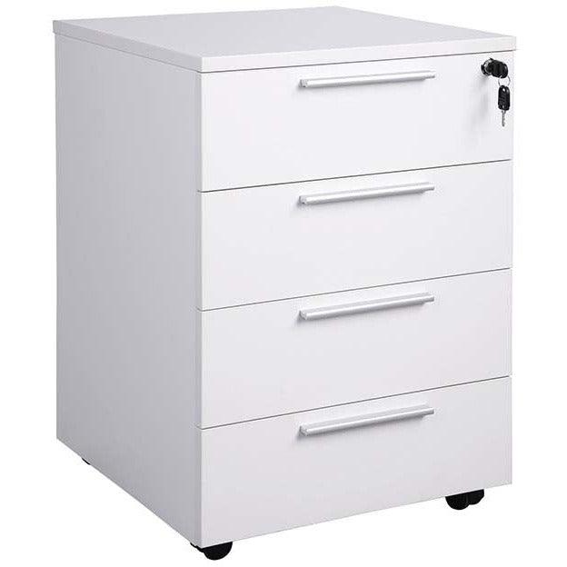 Axis Mobile Pedestal 4 Drawer - Office Furniture Company 