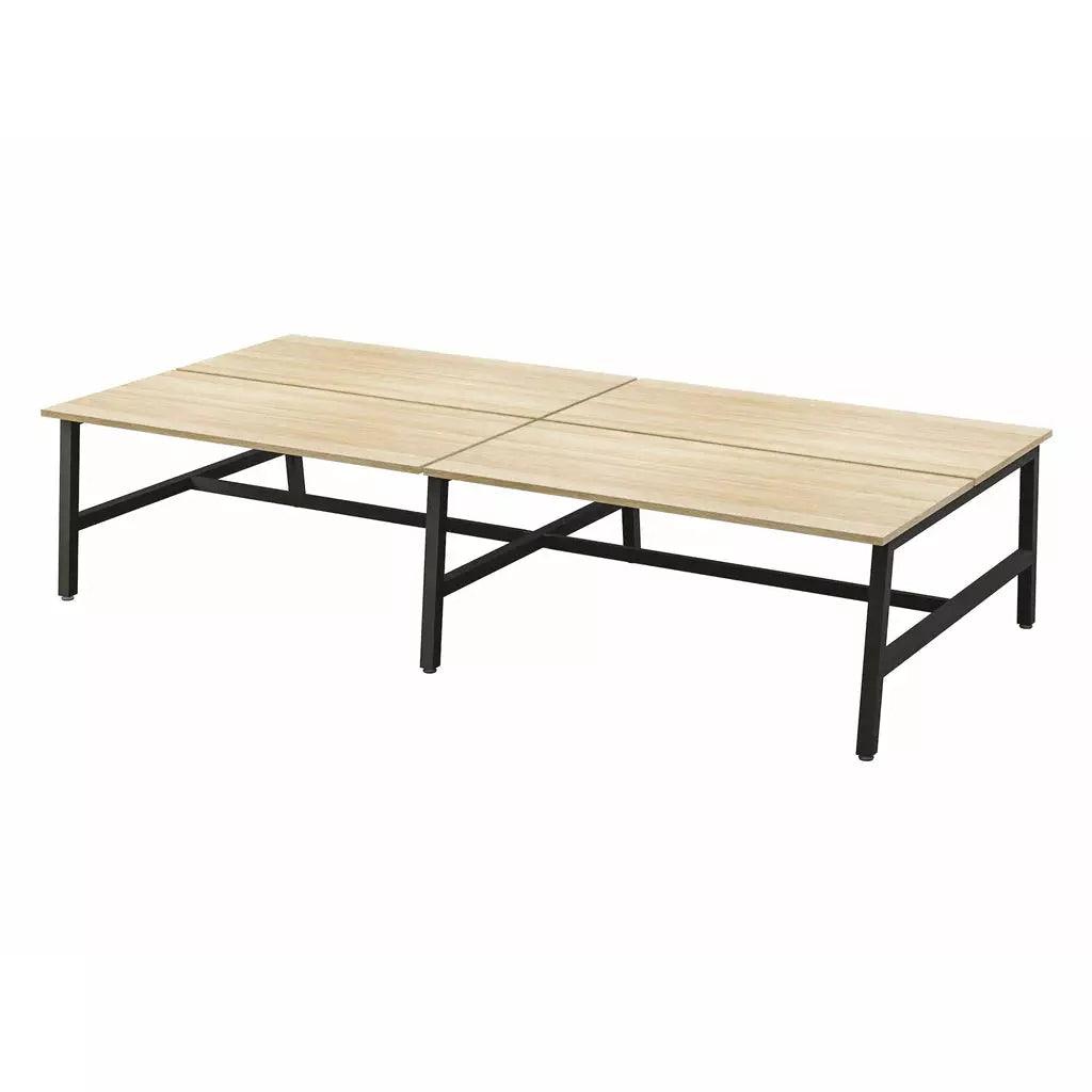 Axis Trestle 4 User Bench - Office Furniture Company 