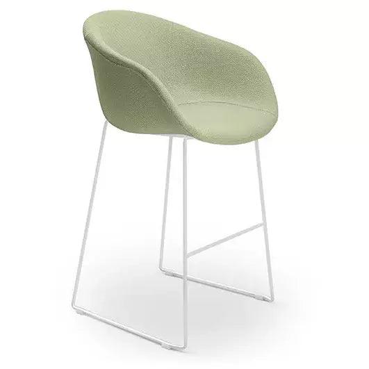 Ayla Stool Fully Upholstered - Office Furniture Company 