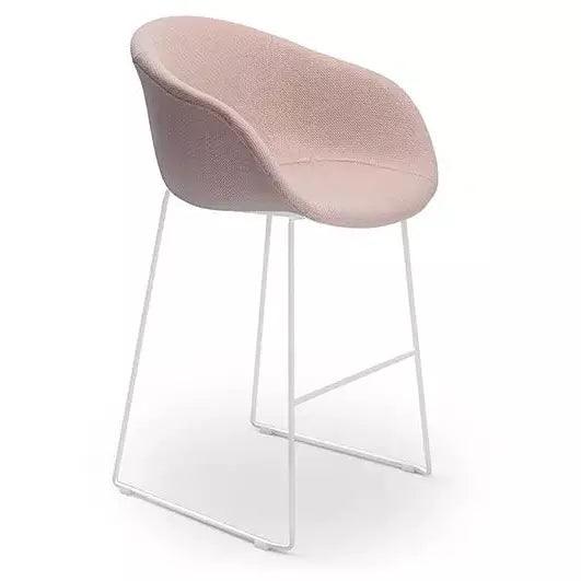 Ayla Stool Fully Upholstered - Office Furniture Company 