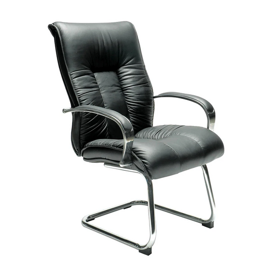 Big Boy Leather Visitor Chair