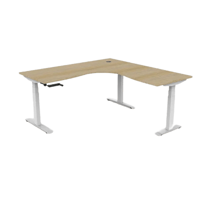 Boost Crank Corner Workstation 9 - Office Furniture Company