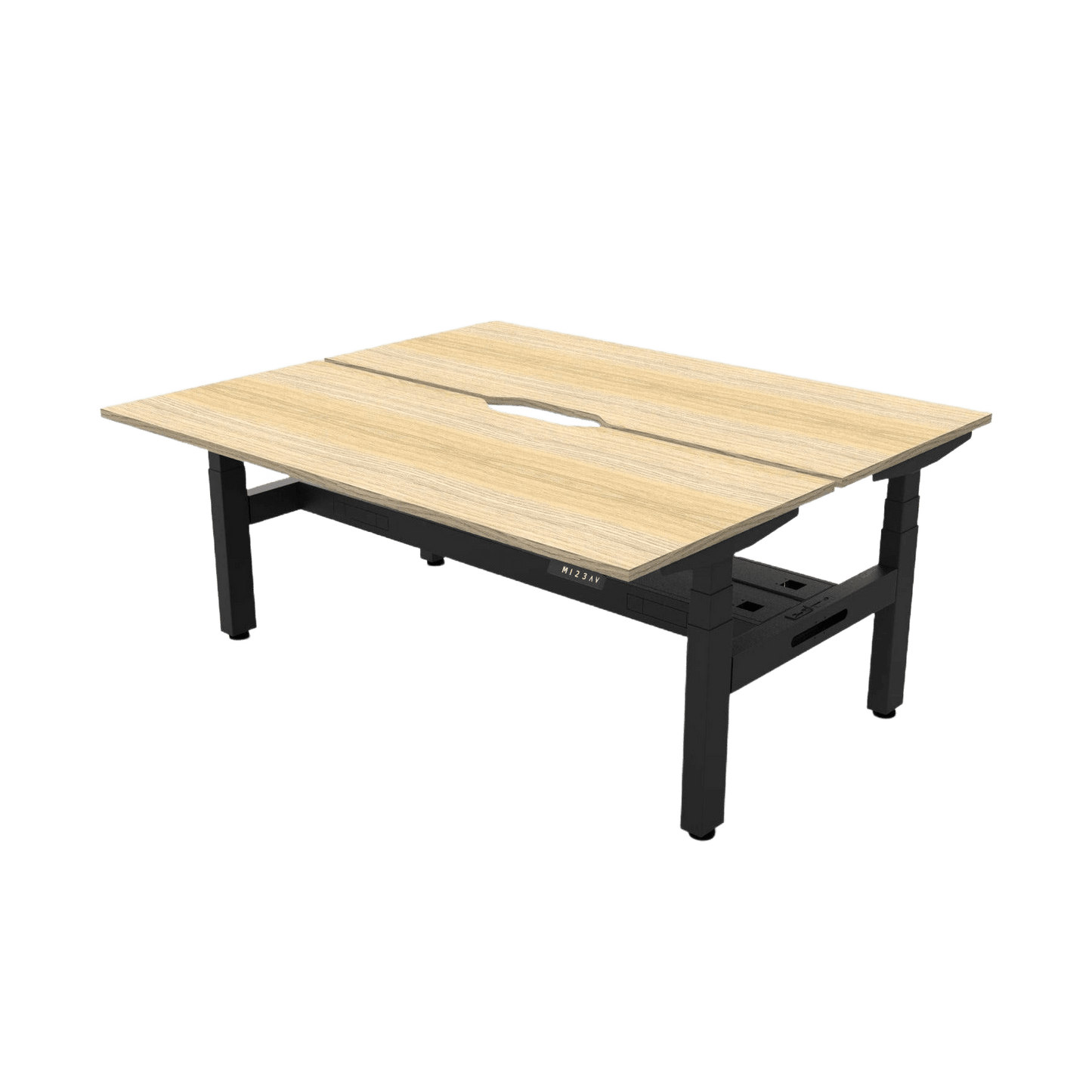 Boost Plus Electric Height Adjustable Back to Back Workstation  - Office Furniture Company