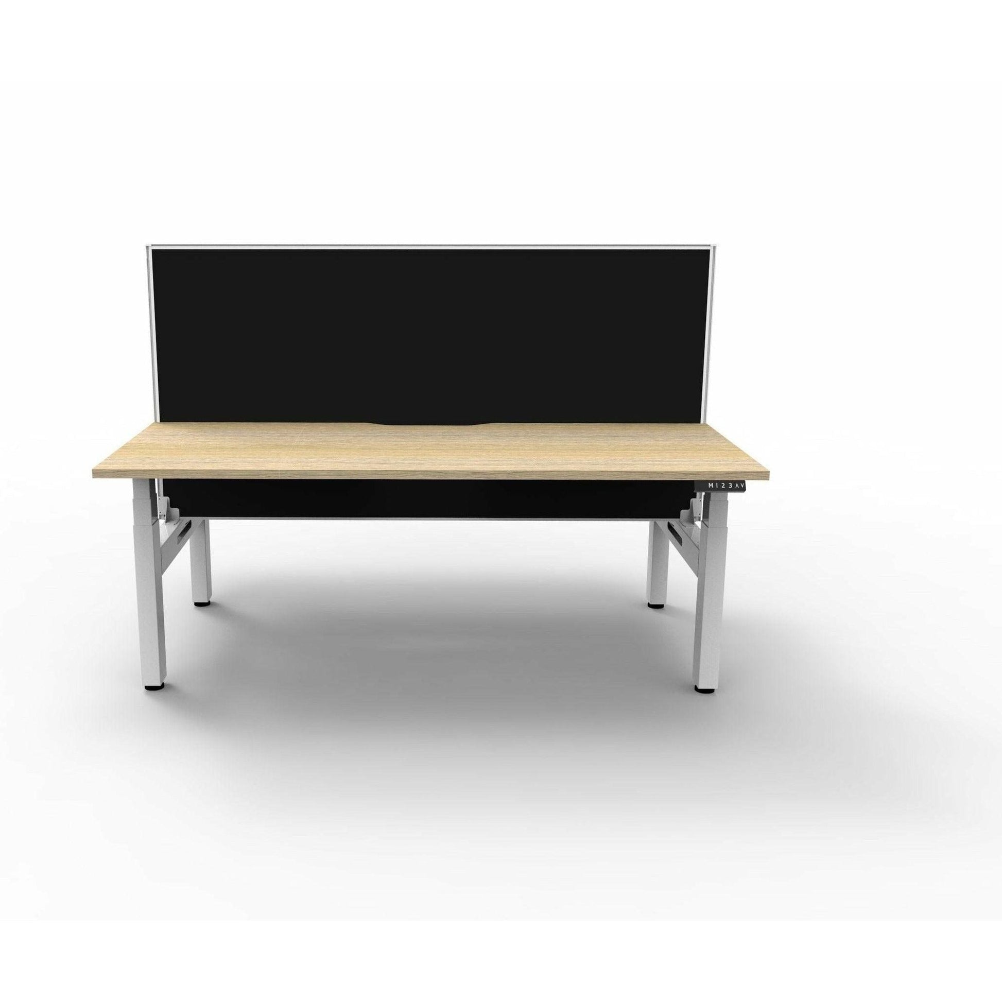 Boost Plus Electric Height Adjustable Back to Back Workstation  - Office Furniture Company