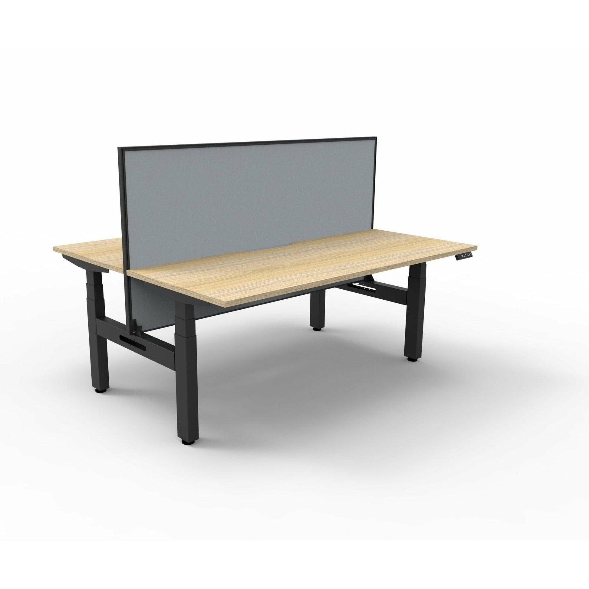 Boost Plus Electric Height Adjustable Back to Back Workstation 13 - Office Furniture Company