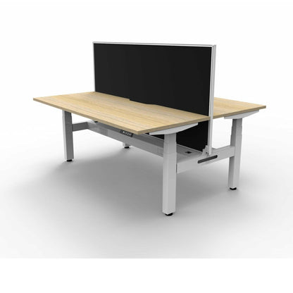 Boost Plus Electric Height Adjustable Back to Back Workstation 17 - Office Furniture Company