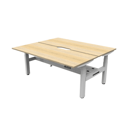 Boost Plus Electric Height Adjustable Back to Back Workstation 7 - Office Furniture Company
